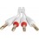 UDG Ultimate Audio Cable Set Dual TS-TS 1.5m - White