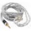 KZ Acoustics Silver/Blue 90-8 784 Core Upgrade Cable C pin RESIGILAT 39522