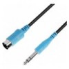 Adam Hall 3 Star 6.3 mm TRS MIDI - DIN 5-pin 0.6 m