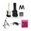 Fender Squier Sonic Stratocaster Pack Black + Stativ + Acordor + Corzi