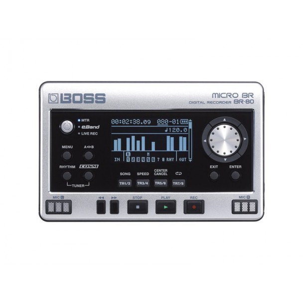 Boss Micro BR BR-80 Digital Recorder - Zeedo Shop Boss Micro BR BR-80 Digital Recorder - Zeedo Shop