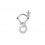 Eurolite DEC-30E Eye ring coupler, silver