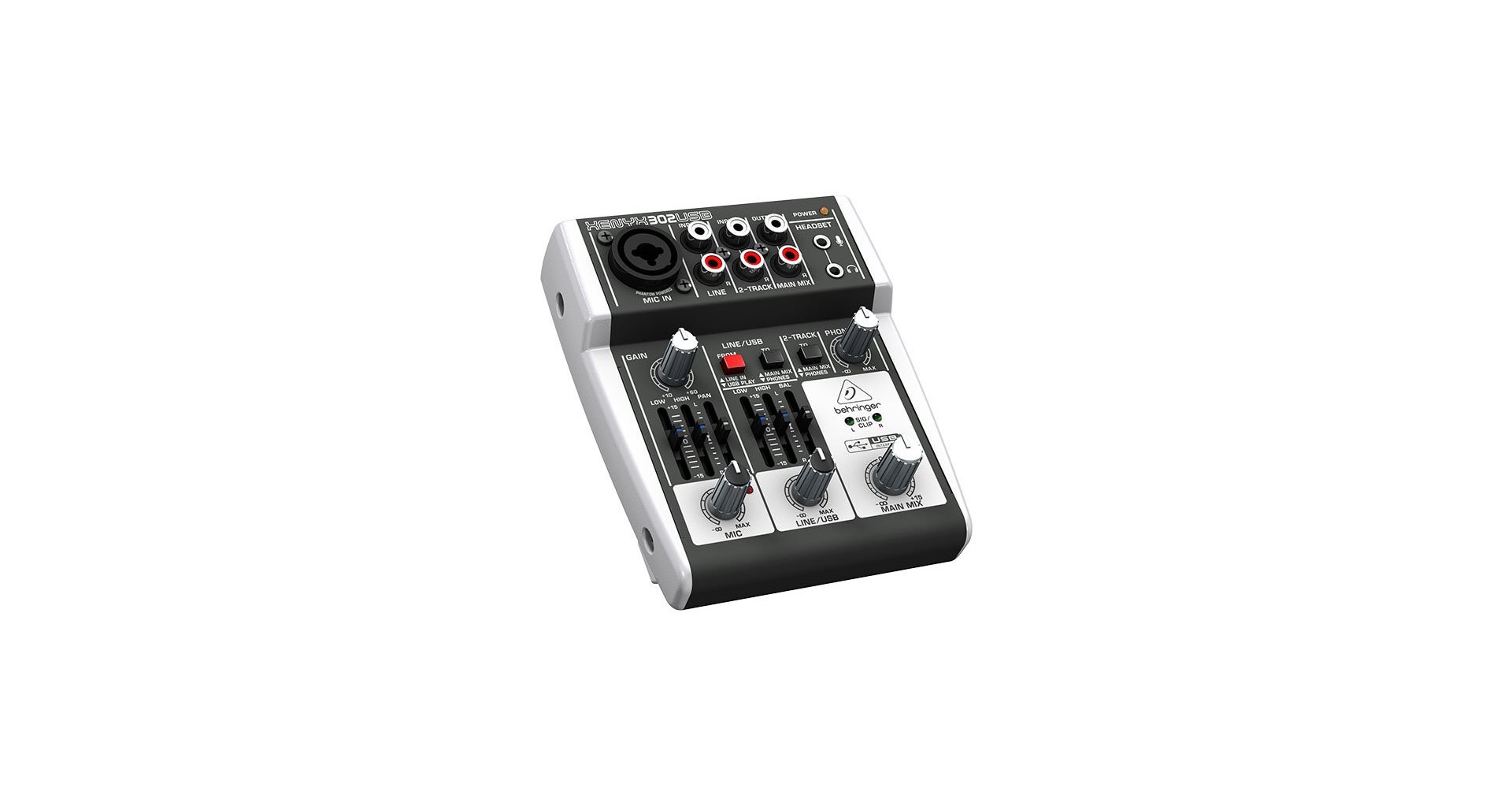 Behringer XENYX 302 USB Mixer audio Zeedo Shop