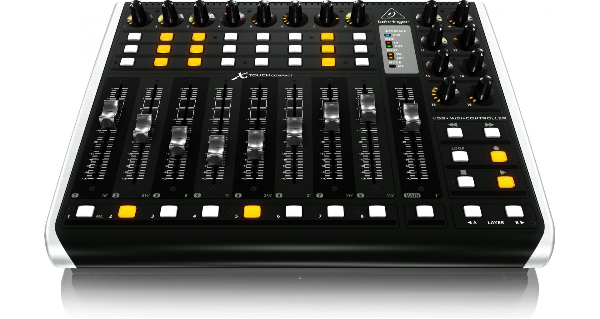Behringer X-TOUCH-COMPACT Controller Universal USB/MIDI - Zeedo Shop