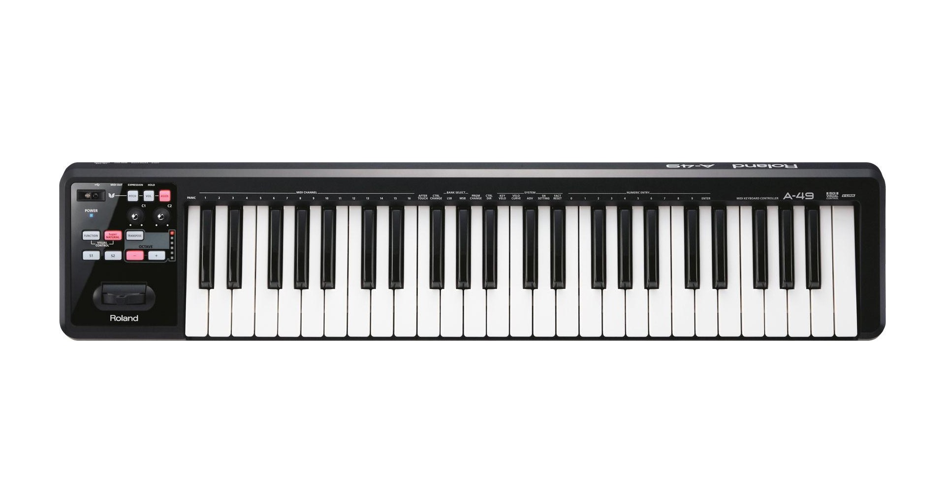 DTM・DAW Roland A49 Roland A-49 BK Claviatura MIDI - Zeedo Shop