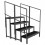 Power Dynamics Stage Modular Stairs