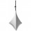 Beamz Speaker stand cover white 120cm