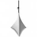Beamz Speaker stand cover white 120cm