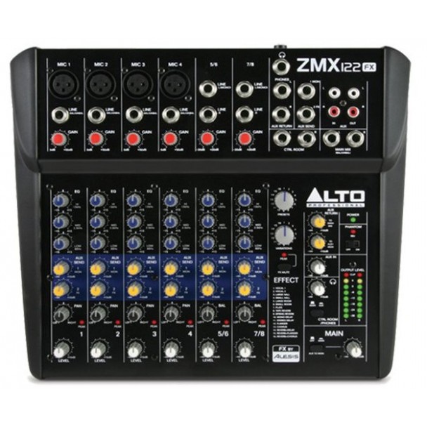 Alto ZMX122FX Mixer audio - Zeedo Shop