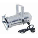 Eurolite PAR-30 with cable E-27 Silver