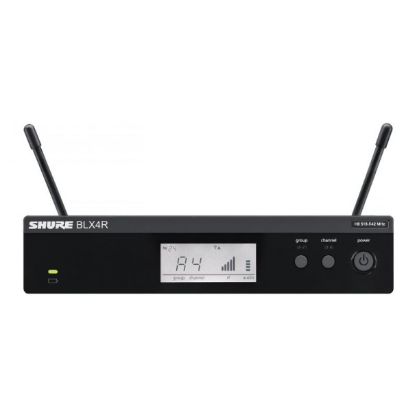 Shure BLX4R Receptor wireless rack - Zeedo Shop