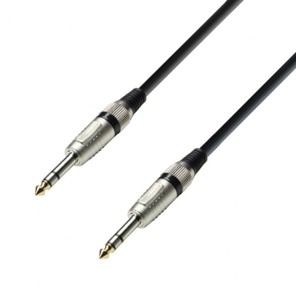 Adam Hall 3Star TRS-TRS 6m Cablu Jack 6.3 mm - Jack 6.3 mm - Zeedo