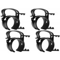 Snap Mounting clamp black 4x
