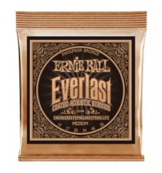 Ernie Ball 2544 EVERLAST COATED P. BRONZE MEDIUM 13-56