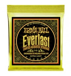 Ernie Ball 2560 EVERLAST COATED BRONZE EXTRA LIGHT 10-50