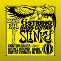 Ernie Ball 2837 NICKEL WOUND 6 STRING BASS GUITAR SLINKY 20-90