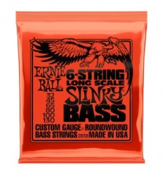 Ernie Ball 2838 NICKEL WOUND 6 STRING SLINKY LONG SCALE BASS 32-130