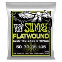 Ernie Ball 2812 REGULAR SLINKY FLATWOUND BASS 50-105