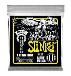 Ernie Ball 3127 COATED - TITANIUM RPS BEEFY SLINKY 11-54