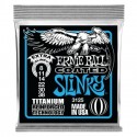 Ernie Ball 3125 COATED - TITANIUM RPS EXTRA SLINKY 8-38
