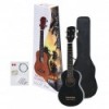 GewaPure Almeria Player Pack - Ukulele Black