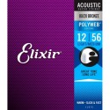 Elixir 11075 POLYWEB 80/20 Bronze 12-56