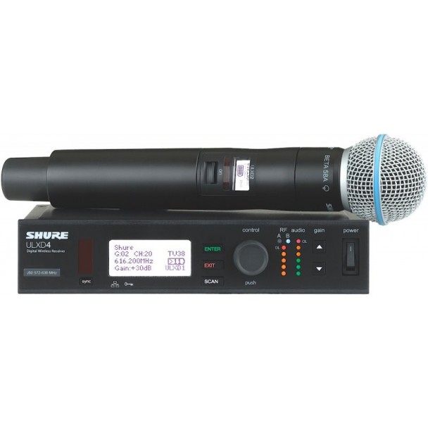 Shure ULXD24 / Beta58
