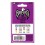Ernie Ball 9193 1.0 Purple Everlast Picks 12 Pack