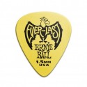Ernie Ball 1.5 Yellow Everlast Picks 12 Pack