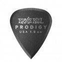 Ernie Ball 9200 1.5 Black Standard Prodigy Mini Picks 6 Pack