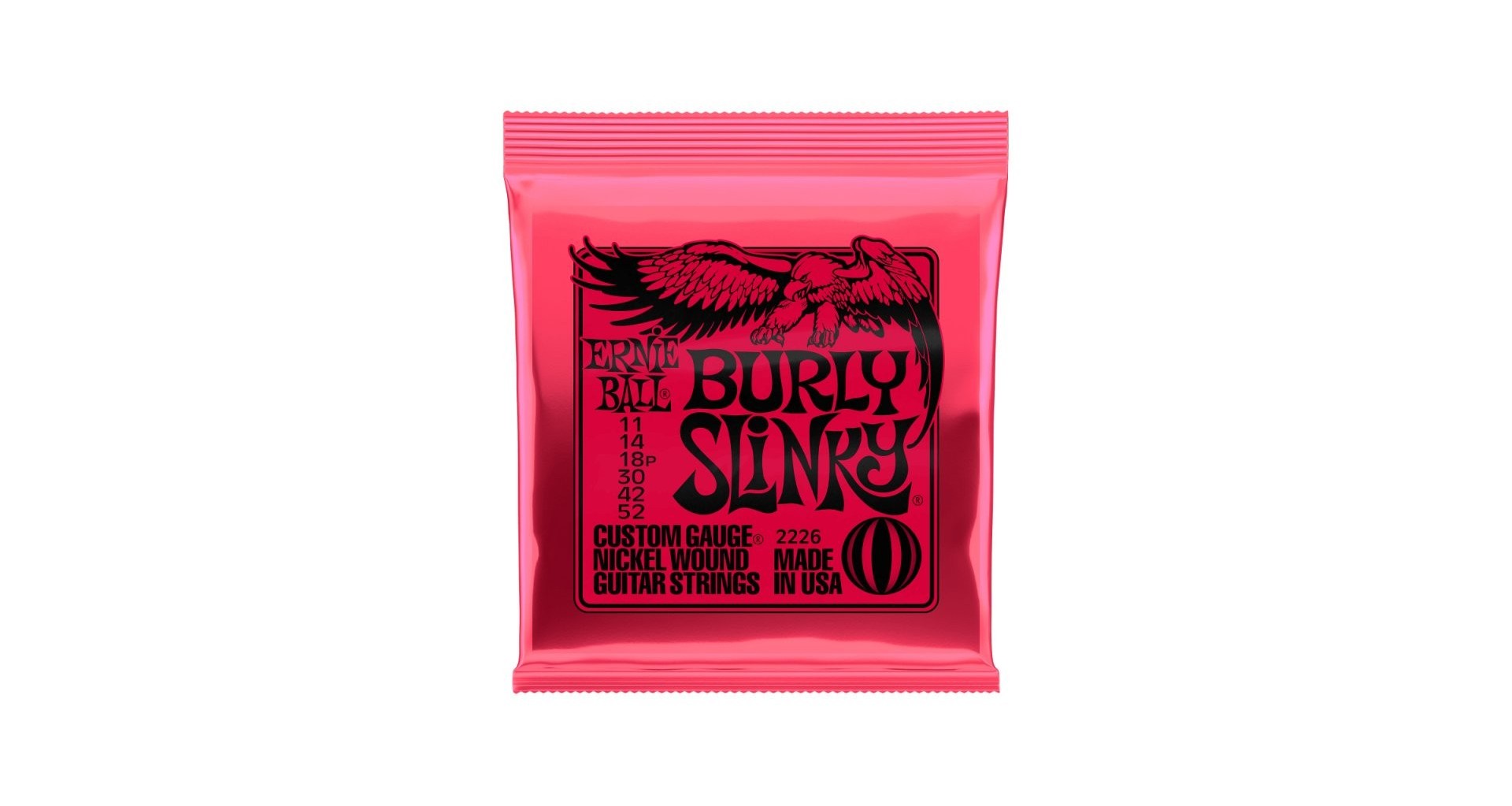 Ernie Ball 02226 Burly Slinky Nickel Wound 1152 Corzi chitara
