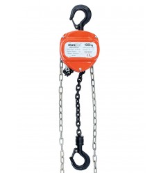 Eurolite Chain hoist 6M/1.0T Portocaliu