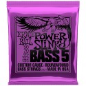 Ernie Ball 2821 NICKEL WOUND POWER SLINKY BASS 5 STRING 50-135