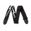 Fender Nylon Lightning Bolt Strap BK