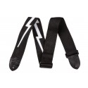 Fender Nylon Lightning Bolt Strap BK