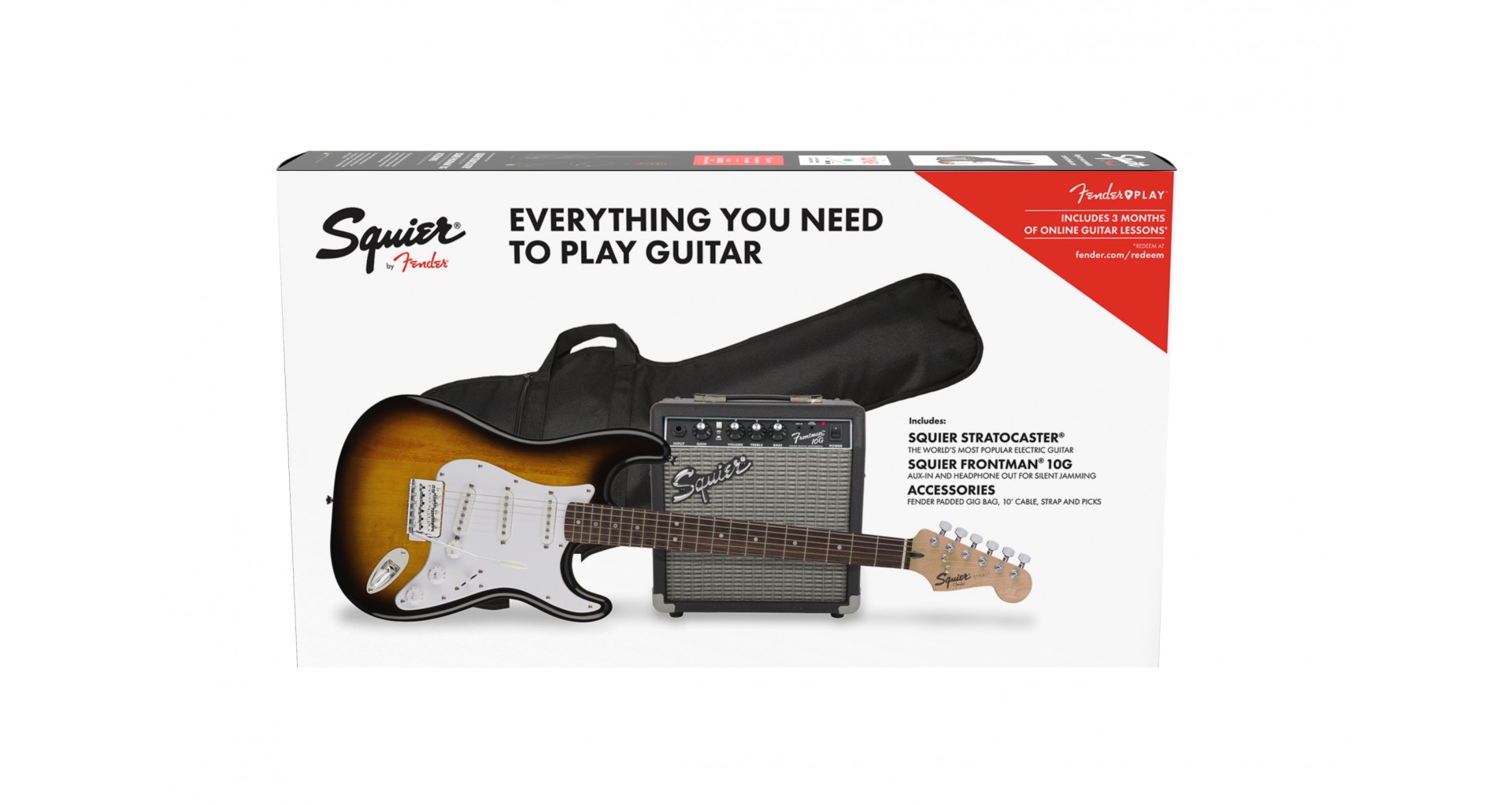 Fender Squier Stratocaster Pack BSB Set chitara electrica