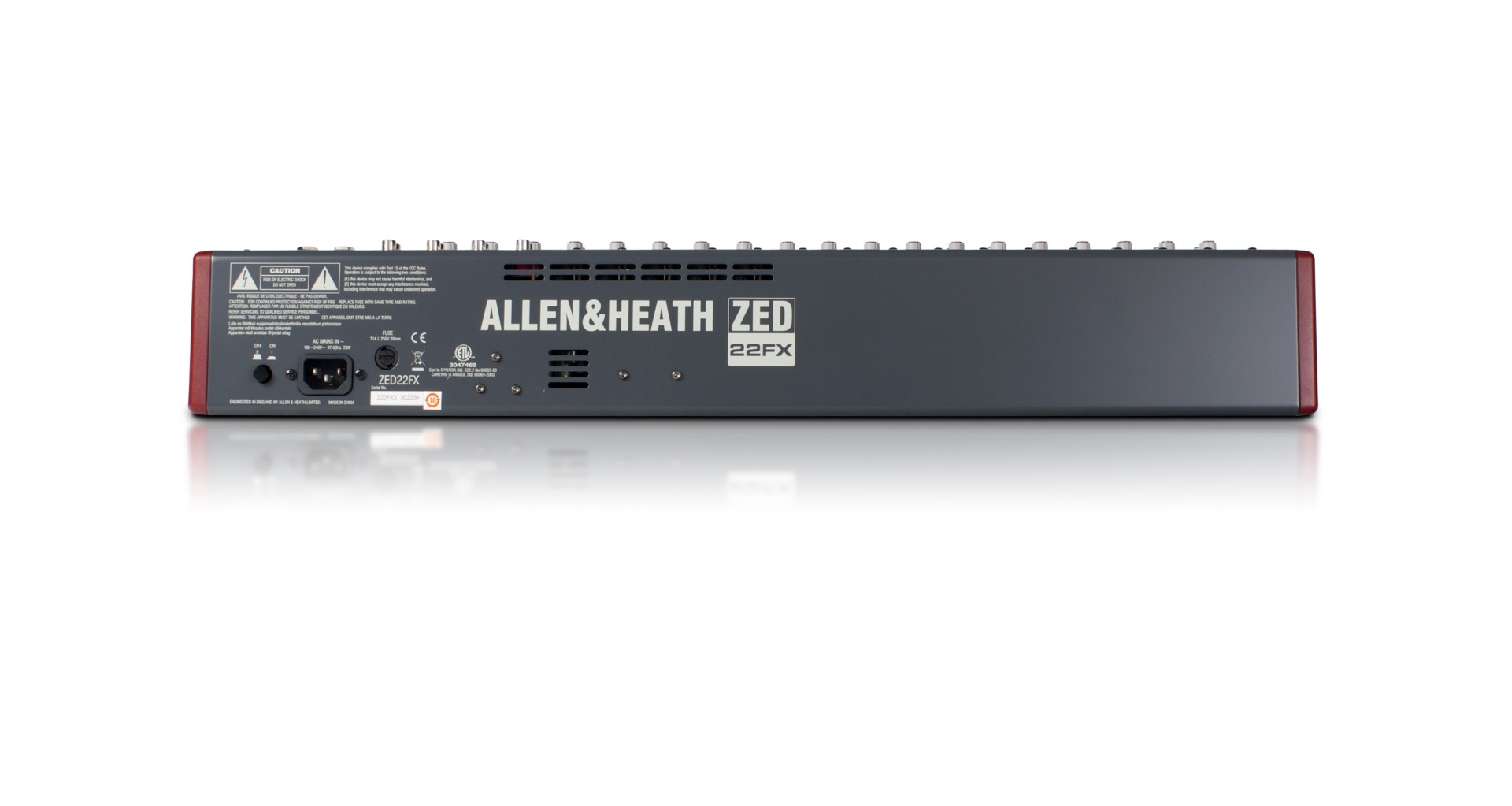 Allen & Heath ZED-22FX Mixer audio analog cu efecte - Zeedo Shop