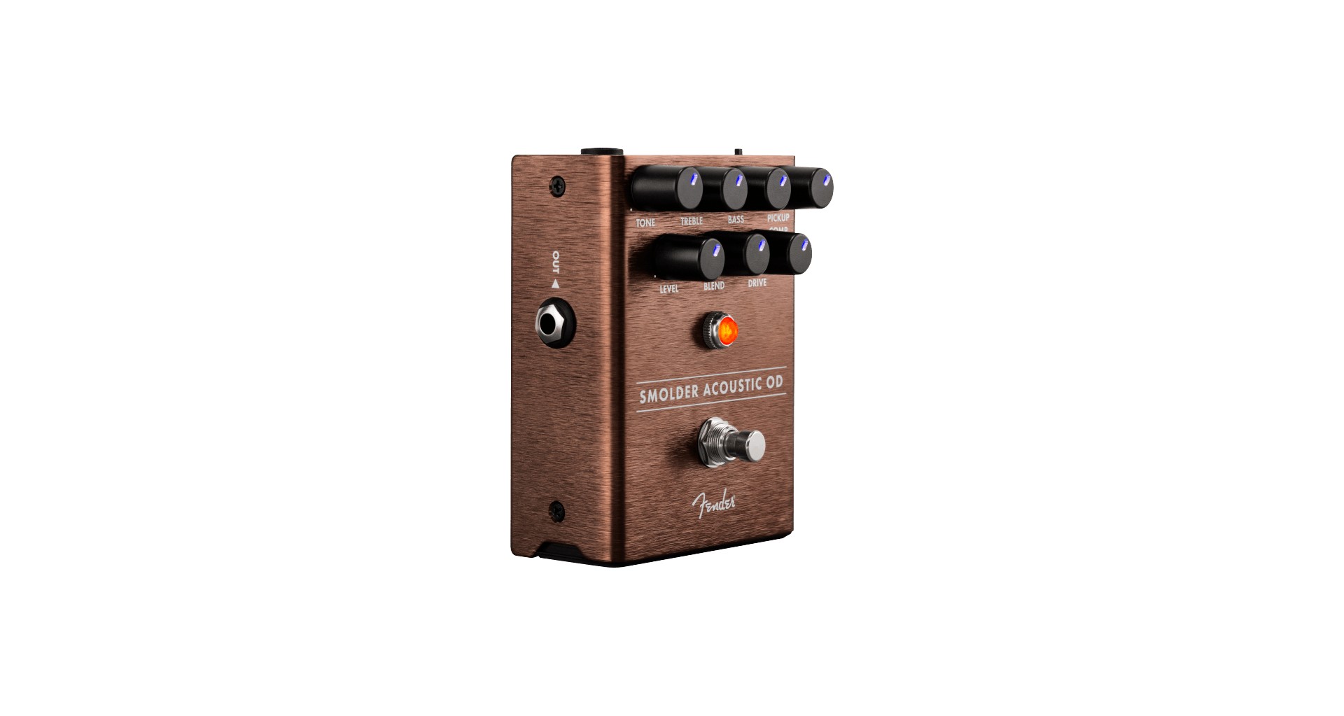 Fender Smolder Acoustic Overdrive Pedala Overdrive pentru chitara