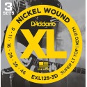D-Addario EXL125-3D