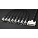 Alva Audio D-SUB25 TATA - 8 X XLR TATA 10M