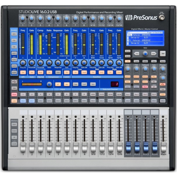 Presonus StudioLive 16.0.2 USB Mixer audio digital - Zeedo Shop