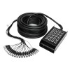 Adam Hall K20 C30 Multicore cu Stage Box 16/4 30 m
