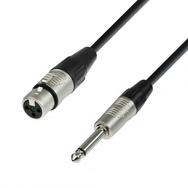 Adam Hall 4Star Mic XLRf-TS 5m Cablu de microfon - Zeedo Shop
