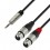 Adam Hall 4Star TRS-2XLR 3m