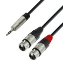 Adam Hall 4Star TRS-2XLRf 3m