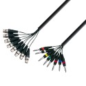 Adam Hall 3Star Multicore 8 x XLR-TRS 5m