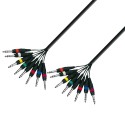 Adam Hall 3Star Multicore 8 x TRS-TRS 5m
