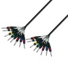 Adam Hall 3Star Multicore 8 x TS-TS 5m