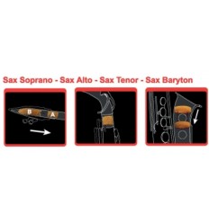 Saxmute SURDINA SAXOFON Alto