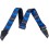 Jackson Strap with Double V Pattern, BK/BL